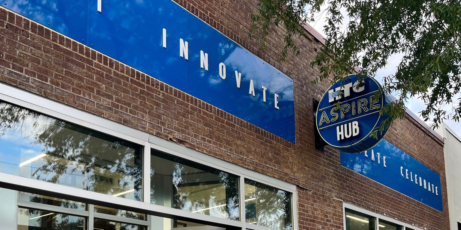 Photograph of the eMYRge coworking space at the HTC Aspire Hub (Htc Aspire Hub Website Banner 1) — confirm caption with owner